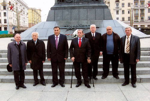 Грузинская делегация в Минске